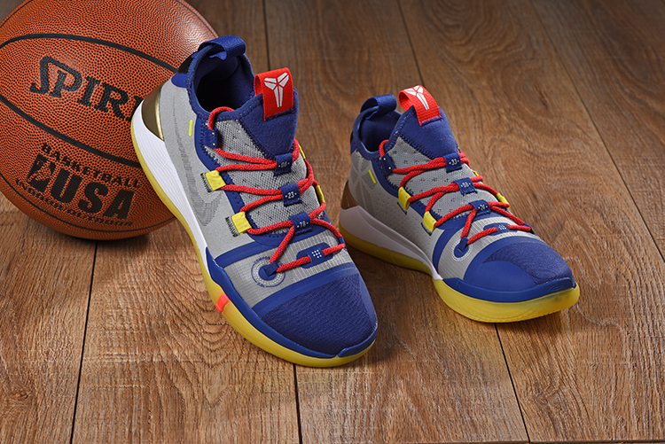 Nike Kobe Bryant AD E.P Blue Grey Red Yellow